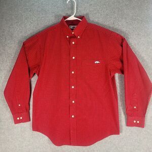 The‎ Razorback Collection Men's Medium Long Sleeve Button Down Oxford Shirt Hogs